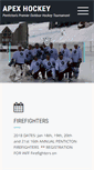 Mobile Screenshot of apexhockey.com