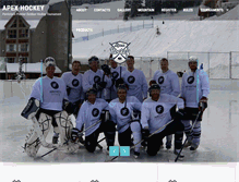 Tablet Screenshot of apexhockey.com